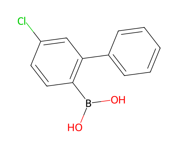 (5-氯-[1,1'-联苯基]-2-基)硼酸 structure