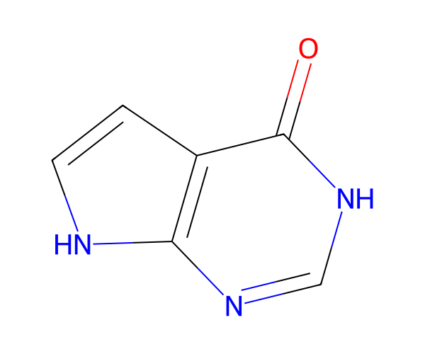 3H-pyrrolo[2,3-d]pyrimidin-4(7H)-one structure