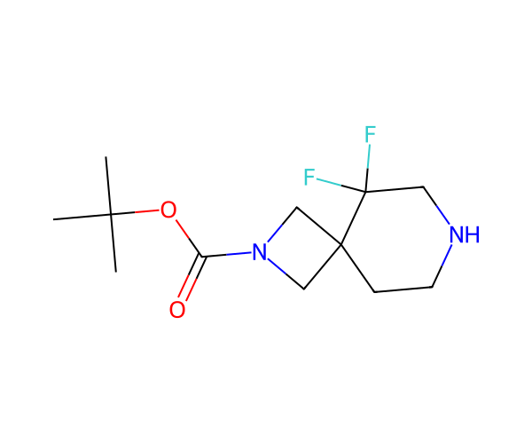 5,5-二氟-2,7-二氮杂螺[3.5]壬烷-2-羧酸叔丁酯 structure